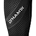 Dinamik Men's Cycling Tights, Extra Padded Long Bike Pants, Compression Ankle Length Active Leggings EVO PRO