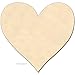 The Crafts Outlet 4-in Family of Wood Shape 4mm Thick Shape (Heart) Medium Unfinished Plywood