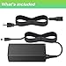 MAGIPEA for Insignia 12V LED HDTV HD TV DVD Power Cord Charger Replacement Adapter for 19” 20” 24” 28” 32” Power Supply, 12V, AC, DC, 8.5Ft.