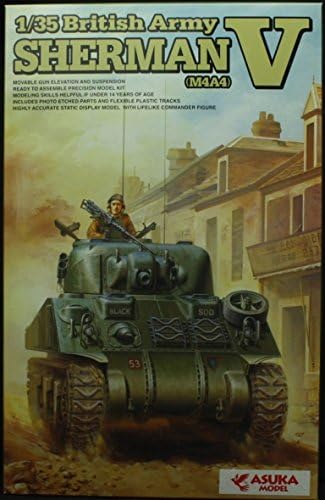 Asuka Model (Ex-Tasca) 1:35 British Army Sherman V M4A4 #35016