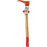 FORESTER Pickaroon Logging Tool | USA Hickory Handle | Hookaroon Logging Tool | Log Roller Tool &amp; Forestry Tools for Dragging and Stacking Logs