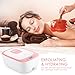 Lavany Paraffin Wax Warmer, 0.5 Hour Fast Wax Meltdown Paraffin Bath, Keep Warm up to 180 mins (Pink)