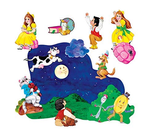 Little Folk Visuals Nursery Rhymes With Precut Felt Figure For Flannel Board Stories