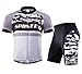 sponeed Men Cycle Outfit Set Bicycle Jersey Road Biker Shorts Trianthlon Cycling Gear Shirts