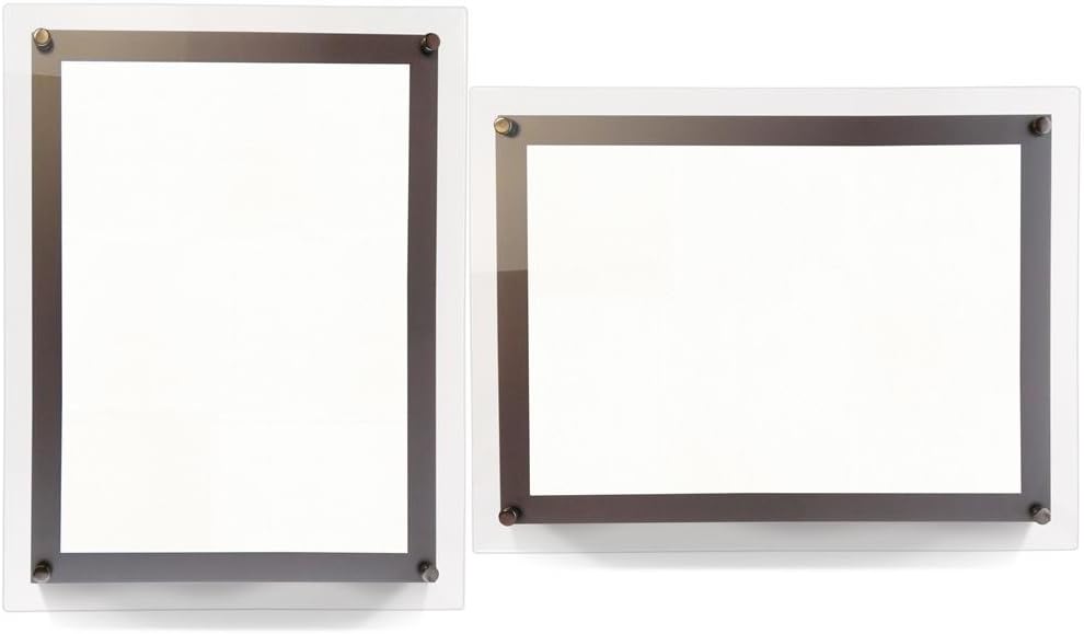 Trend Setters 24" x 17" Acrylic Frame and Wall Mount - For MightyPrint Wall Art