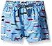 Mud Pie Baby Boys' Swim Trunks, Multi Fish, 0-6 Months