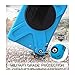 iPad 6th Generation Case for Kids 2018 | TSQ iPad Cover 5th Generation 9.7 2017 Rugged Corner Protection | Shockproof Silicone Rubber Case w/ 360 Degree Rotation Stand, Hand/Shoulder Strap | SkyBlue