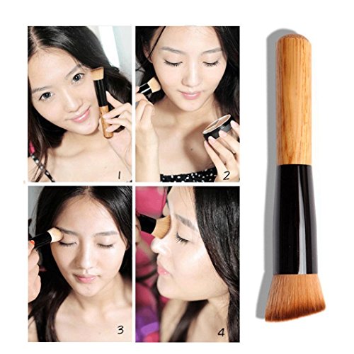 Correcting Concealer Cream BB Cream 15 Colors Palette + Makeup Brush Face Foundation Trimming Cover Dark Circles Freckles Acne Camouflage (A)