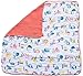 Organic Muslin Baby Toddler Blanket - 100% Hypoallergenic Cotton Bed Blankets - Alphabet by Clover & Sage