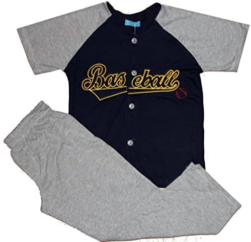 Tasidaben "Big Boy" 2 Piece Pajama Set (Size 10 - 16 Years) (16, blue)