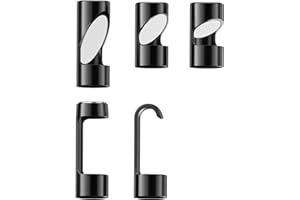 DEPSTECH Wireless Endoscope Hook Magnet Side View Mirror Set, Including 30 45 60 Degree Mirror for Depstech WF010 Borescope- Black
