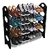 Sorbus Shoe Rack Organizer- 20 Pairs, Black