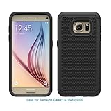 Galaxy S7, Berry Accessory(TM) [Drop Protection] Protective Case [Shock Proof] [Dual Lawyer] Hybrid Defender Armor Case Cover For Samsung Galaxy S7 With Free Berry logo stand holder (Black)
