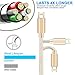 iPhone Charger, 3Pack(1M/2M/3M) Lightning Charging Cable, Multi Safety Defense, Nylon Braided, Ultra Durable, for iPhone 8/8 Plus/7/7 Plus/6/6 Plus/5s,iPod,iPad (Gold)