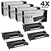 LD Compatible Toner Cartridge Replacement for Canon 052H 2200C001 High Yield (Black, 4-Pack) primary