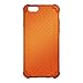 LUVVITT [Clear Grip] Soft Slim Flexible TPU Back Cover Transparent Rubber Case for Apple Phone 6 / Phone 6s (4.7 inch) - Neon Orange