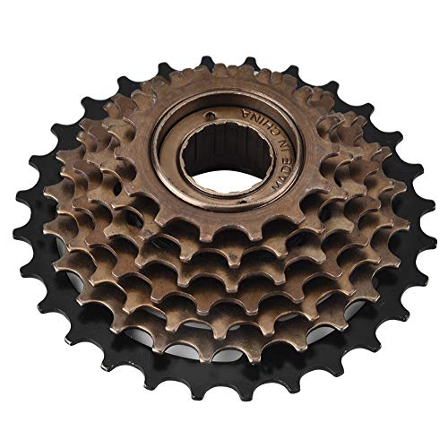 image for VGEBY1 Bicycle Freewheel, Brown Cycling Cassette Sprocket 7 Speed for 