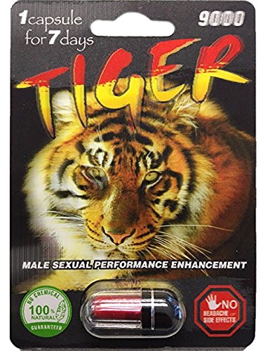 Tiger 9000 3D - 6 Pills Male Enhancement Pill + DELAY SPRAY