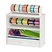 Honey-Can-Do CRT-06344 Tabletop Craft Storage Chest with Fabric Drawer, White