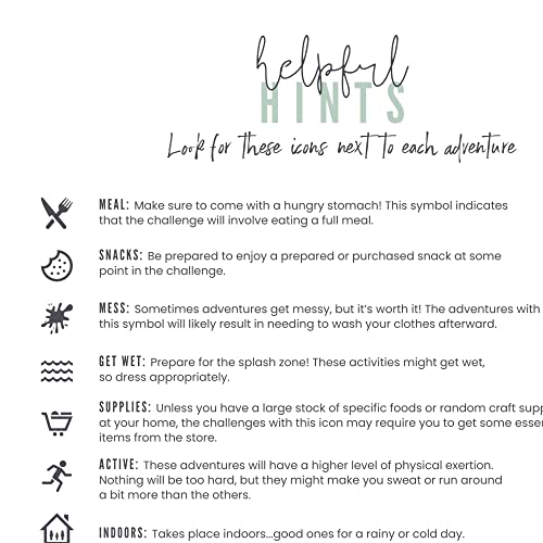 The Adventure Challenge Solo Edition 50 ScratchOff Adventures and