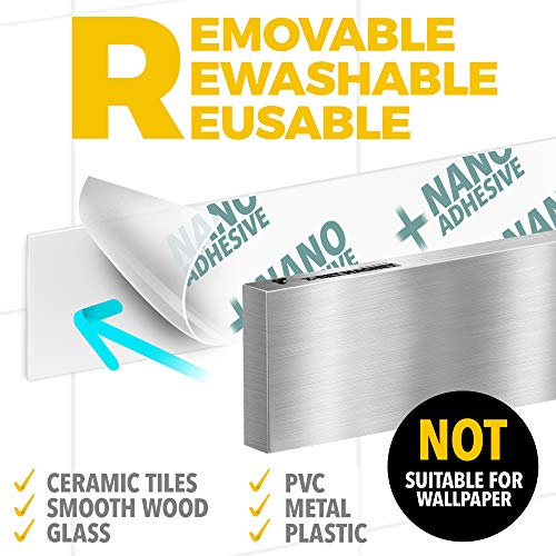 Knife Strip with Adhesive Knife Holder for Wall no Screws Knife