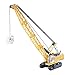 KDW 1/87 Scale Die-Cast Digging Cable Crane Excavator Alloy Construction Equipment Models