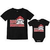 Tstars Paw Patrol Marshall Big Brother Little Brother Sibling Matching Shirts for Boys