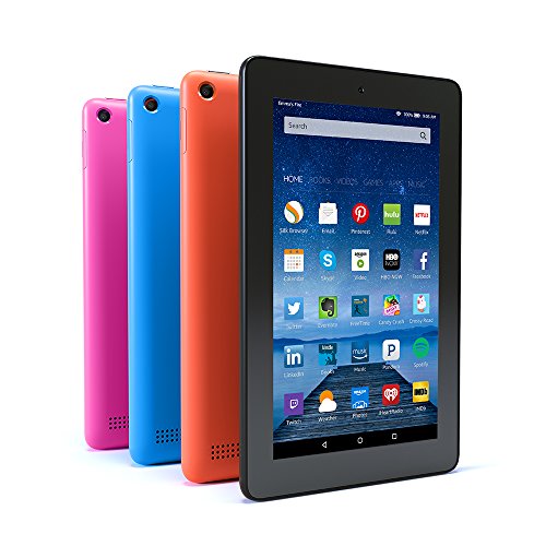 Fire Tablet with Alexa, 7" Display, 16 GB, Black with Special Offers