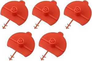 Brand Name Spray Foam Nozzle Replacement, 5Pcs Polyurethane Foam Gun Nozzle Flat Fan Tip for Expanding Spray Foam Applicator,