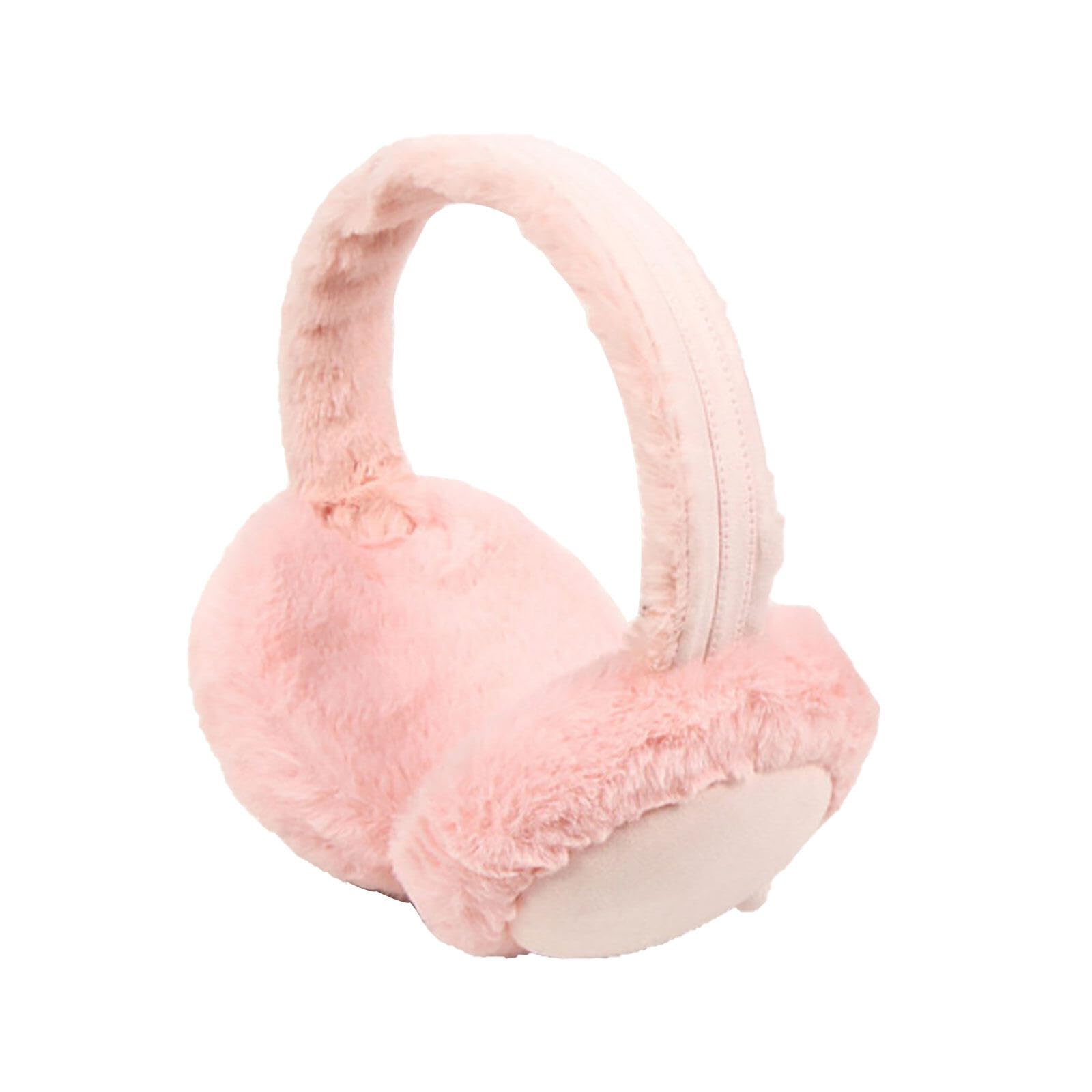Haokaini Ear Muffs Women Girls Ladies Men Winter Warm Earwarmer Earmuffs Ear Covers Plush Fluffy Fleece Ear Warmer Ear Covers Outdoor Ear Protection
