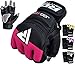 RDX Kids MMA Gloves for Grappling Martial Arts Training | Maya Hide Leather Mitts for Youth |Good for Kickboxing, Sparring, Muay Thai, Junior Cage Fighting & Punching Bag