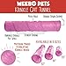 Pink Krinkle Collapsible Cat Tunnel with Peek Hole and Storage Bag by Weebo Pets (36