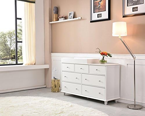 Hallam 7 Chest Of Drawers With Removable Change Table Top With Pad