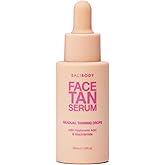 Bali Body Face Tan Serum | Gradual Face Serum for a Customizable Tan | Lightweight, includes Hyaluronic Acid & Niacinamide for All Skin Types | Vegan, Cruelty Free, Australian Made (30 ml/1.01 fl oz)