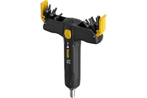 Fanttik TS2 PRO Torque Screwdriver Wrench Set, T-handle, Bits Storage Design, 12 Pcs S2 Steel Bits, 1/4" Drive, 15-75 in-lbs, Suitable for Bike and Maintenance
