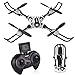 SIMREX X500 Drone RC Quadcopter Altitude Hold Headless RTF 3D 360 Degree Flips & Rolls 6-Axis Gyro 4CH 2.4Ghz Remote Control Helicopter Height Hold Steady Super Easy Fly for Training.