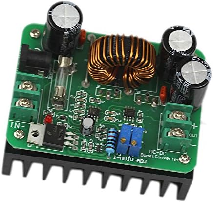Aluoflower DC 10V-60V to 12V 24V 36V 48V 80V 10A/600W Converter Step-up Module Power Supply