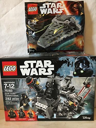 LEGO Star Wars Darth Vader Transformation &amp; LEGO Star Wars, First Order Star Destroyer