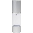 Airless Pump Bottle Silver Matte - 1 oz (6 Pack)