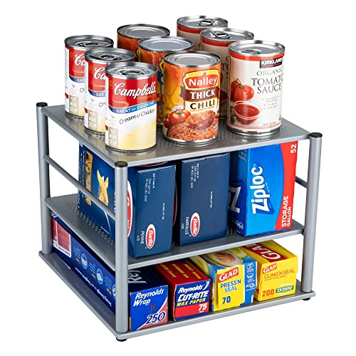 Kitchen Organizer Full Metal 3Tier Pantry Organizer with