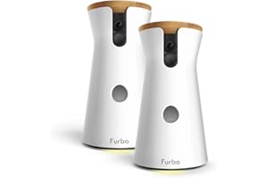 Furbo Dog Camera (2 Pack): Treat Tossing, Full HD WiFi Pet Camera and 2-Way Audio, Designed for Dogs, Compatible with Alexa (As Seen On Ellen)
