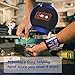 Magnetic Wristband, G-TING Adjustable Super Magnetic Wrist Band With 15 Strong Magnets for Holding Screws,Nails,Drill Bits Holding Tools,Bolts and Other Metal Tools. Unique Tool Gift for DIY (Blue)
