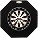 Dart-Stop 29 inch Black Octagon Pro Dart Board Backboard | Wall Protector | Dartboard Surround