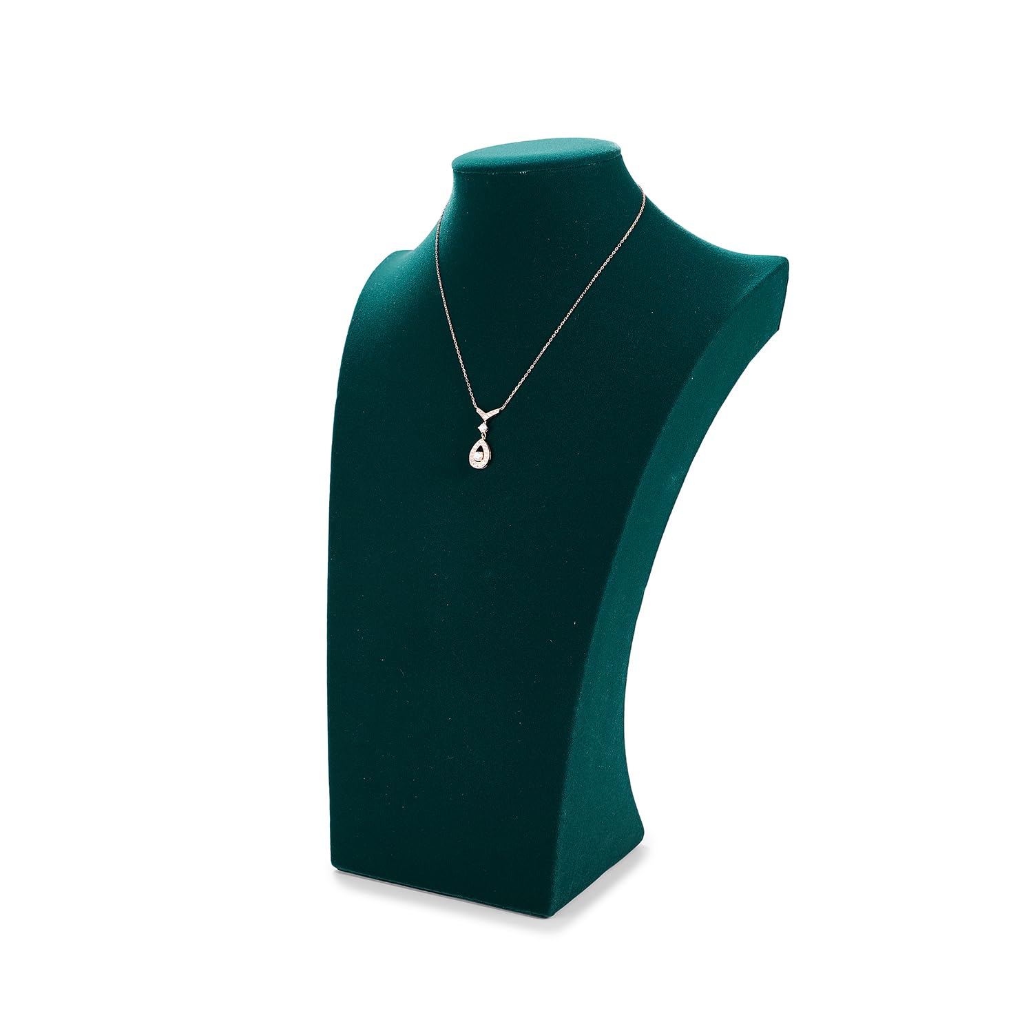 Photo 1 of Oirlv Velvet Necklace Chain Jewelry Bust Display Holder Stand Pendant Display Necklace Mannequin(Medium)