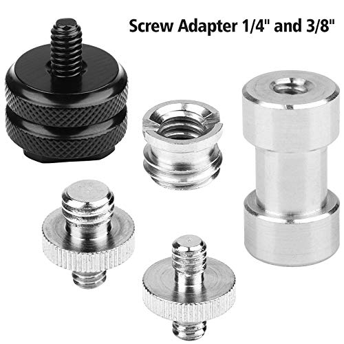 Camera Mount Screw,ChromLives 1/4 to 3/8 Tripod Screw Adapter,1/4 to 1/