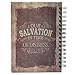 Brown Vintage Graphic Hardcover Wirebound Journal - Isaiah 33:2