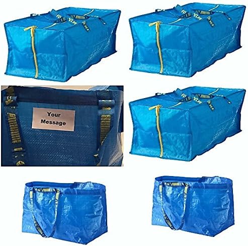 LiveWell Bundle: IKEA Frakta 5 pc Variety Pack with Avery Removable Labels