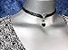 Twilight's Fancy Swarovski Crystal Heart Pendant Choker (Jet Black, Large)