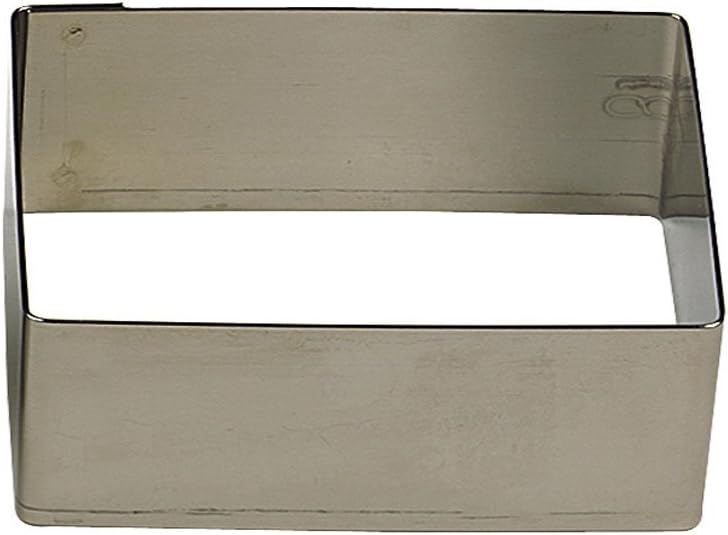 Gobel 120 x 40 mm Stainless Steel Rectangular Nonnette Ring, Set of 6