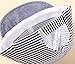 DANMY Baby Boy Girls Baseball Cap Striped Sunhat Infant Rabbit Ears Hat